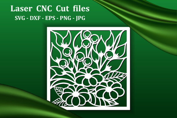 Elegant Wall Art Art Deco Panel Laser CNC Cut Design