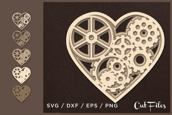 Heart Multilayer Cut File: Design Precision for Creative Projects